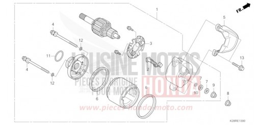 DEMARREUR CRF125FS de 2025